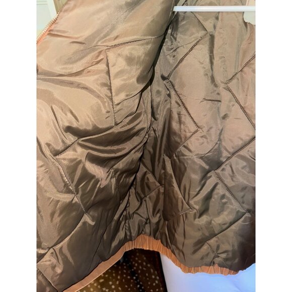 Vintage Walls Canvas Bomber Barn Chore Coat Insulated Trucker Jacket L Brown - Picture 11 of 12